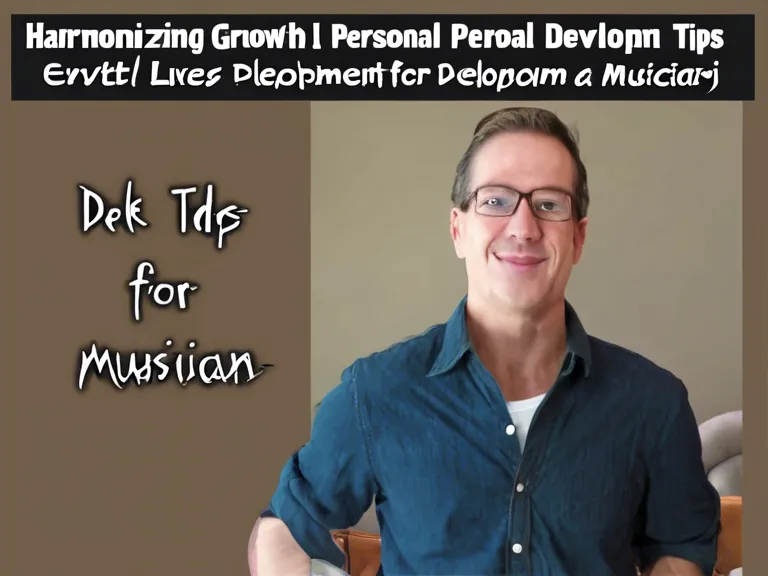 Personal Development Musicians Growth Harmonizing Tips